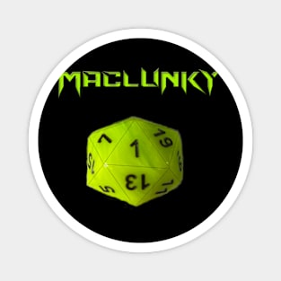 Maclunky D20 Magnet